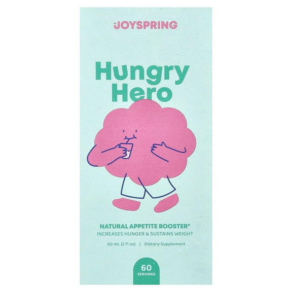 JoySpring Hungry Hero, Natural Appetite Booster, 2 fl oz (60 ml)