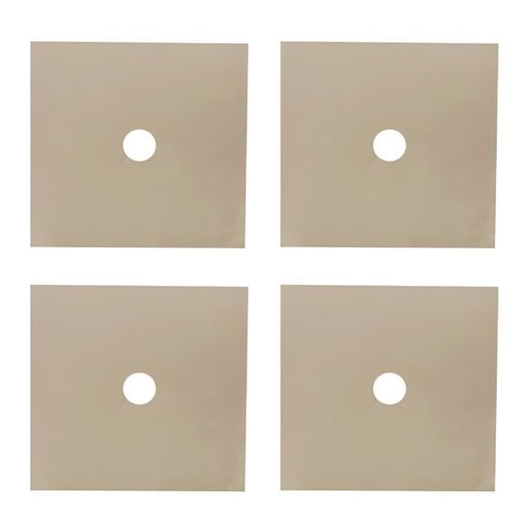 ACDANC 4Pcs Stove Top Covers for Gas Stove Square Protective Easy to Clean for Homeowners