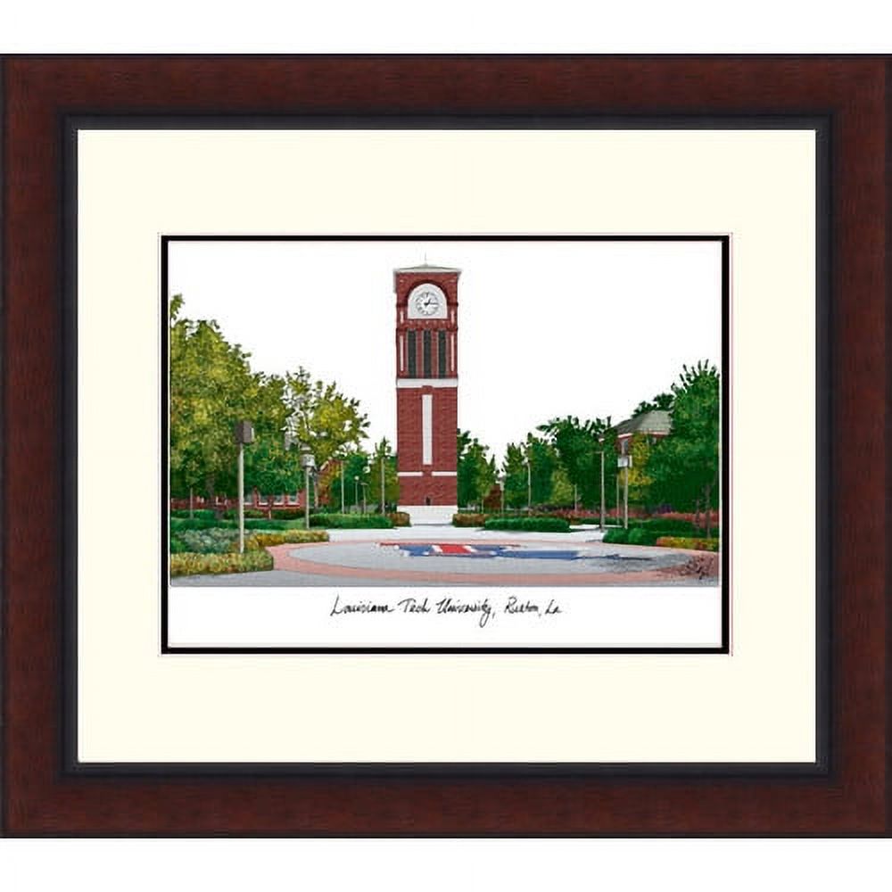 Campusimages TX954LR University of Houston Legacy Alumnus Framed Lithogrpah
