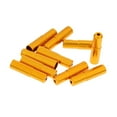 thumbnail image 1 of S SERENABLE 10Pcs Alloy Bike Shifter Cable Housing End Caps Cover 4mm Gold, 1 of 6