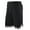 d-530Black105, variant on MEZZALL Men Knee Length Shorts With Zipper Pocket Solid Color Mesh Sports Play Basketball Court Star Fitness Shorts Gym Soft Trunks
