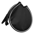 thumbnail image 3 of Portable Table Tennis Rackets Bag Semicircle Paddles Case Dustproof Storage Bag, 3 of 9