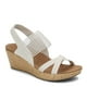 thumbnail image 1 of Sandalias de cuña Skechers Beverlee High Tea para mujer, naturales, 1 of 8