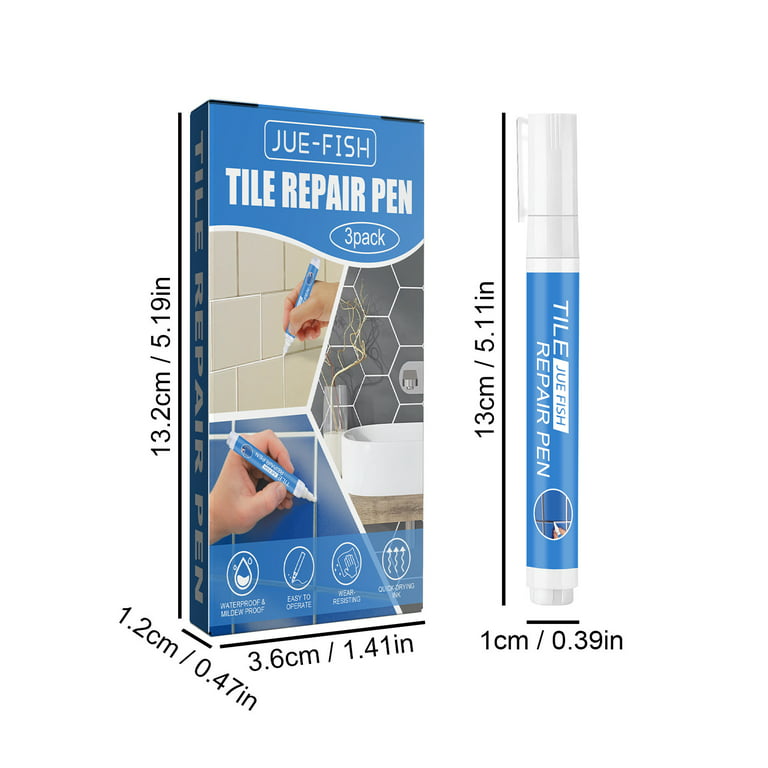 Tile Marker Repair Wall Pen White Grout  Pen Paints Grout Floor - Paint By  Number Pens & Brushes - Aliexpress