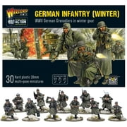 Wargames Delivered Warlord Games Bolt Action Miniatures - German Infantry (Winter) Set