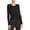 Black, variant on ATM Womens Long Sleeve Crewneck Bodysuit White S