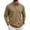 Khaki-A#80716G, variant on Hearthz Golf Polo Shirts for Men Soft Breathable Moisture Wicking Long Sleeve Shirts for Men Comfort Colors Collared Mens Golf Polo Light Gray XXXL