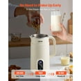 thumbnail image 5 of VEVOR 6-in-1 Nut Milk Maker, 20 oz Soy Milk Maker Machine with 6 Blades, for Homemade Oat, Nut, Soy, Juice, Plant-Based and Non Dairy Beverages with High-Temp Self-Cleaning, Boil Water, 12-Hour Delay, 5 of 11