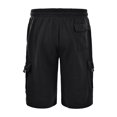 thumbnail image 4 of JIKNTTR Men's Loose Straight Shorts Summer Shorts Tethered Leisure Sports Running Training Fitness Five Point Pants Sports Pants Stretch Hiking Cargo Shorts, 4 of 5