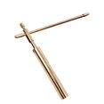 thumbnail image 2 of Copper Dragon Seeking Dowsing Rod Outdoor Energy Water Witching Adjustable Detector Handheld Detachable Tool Gold, 2 of 5