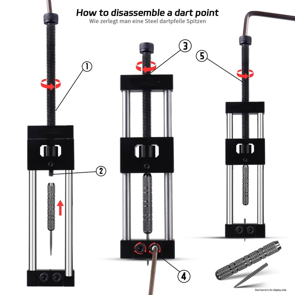 Sturdy Needle and Quick Change Tool Darts Equipment Set Darts Point and Tool Set