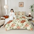 thumbnail image 4 of Feelyou Vintage Western Floral Bedding Comforter Set, Rustic Farmhouse Twin Comforter Sets, Teen Child Kid Adult Reversible Bedding Set, Ultra Soft Home Decor, 2pcs, 4 of 8
