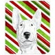 Bull Terrier Canne à Sucre Noël Tapis de Souris & 44; Coussin Chauffant Ou Sous-Vêtements – image 1 sur 1