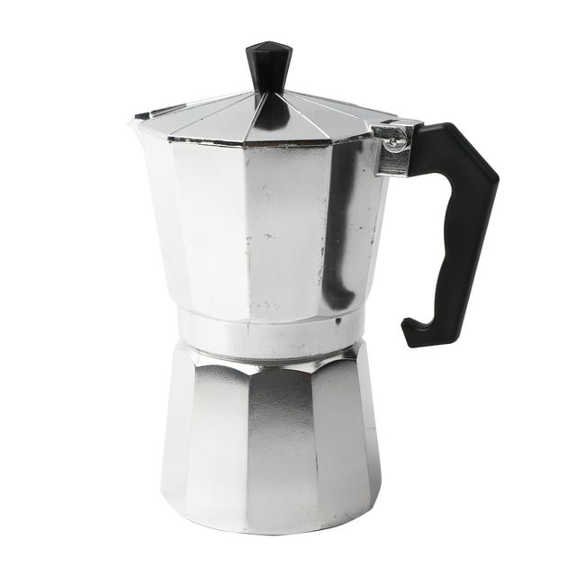 6 Cups Aluminum Moka Pot Octagonal Coffee Cup Maker Home for Espresso Coffee Appliance