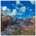 thumbnail image 1 of Picture-Tiles.com: Canyon Ceramic Tile Wall Mural WAL500344-44S. 17"W x 17"H using (16) 4.25" x 4.25" Ceramic Tiles-Satin Finish, 1 of 3