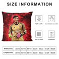 thumbnail image 2 of Gianluigi DonnarummaFundas de almohada de terciopelo con tema, regalos de funda de almohada, decoración para el hogar, cojín de lanzar, regalo de cumpleaños para fans y parejas. 45cm x 45cm., 2 of 6