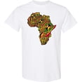 thumbnail image 3 of Inktastic African Continent with Pattern-black History Month T-Shirt, 3 of 5