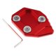 thumbnail image 4 of Almohadilla de soporte lateral Zulema CBR600RR 2007-2012 rojo, 4 of 7