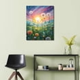thumbnail image 3 of TISHIRON Paint by Numbers for Adults,16x20 inch Canvas Wall Art Dandelion Oil Painting by Numbers Kit for Home Wall Decor (Frameless), 3 of 6