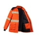 thumbnail image 4 of Chaqueta de seguridad, capucha extraíble con múltiples bolsillos y sudadera con capucha aislante para el puerto del aeropuerto 2XL, 4 of 10