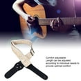 thumbnail image 3 of Guitar Strap, Multifunctional Widened Adjustable Electric Guitar Shoulder Strap Replacement Parts For Acoustic Bass, 3 of 8