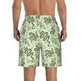 thumbnail image 3 of Naloa Green Snake Men's Beach Shorts, Surfing shorts, Swim trunks, Quick Dry Swim Trunks for Surfing Beach Fun - XX-Large, 3 of 9