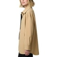 thumbnail image 3 of Bernardo womens  Effortless Oversized Shirt, XXL, Beige, 3 of 4