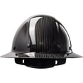 thumbnail image 1 of Casco PIP Wolfjaw de fibra de carbono con ala completa, negro, 1 of 8