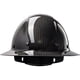 thumbnail image 1 of Casco PIP Wolfjaw de fibra de carbono con ala completa, negro, 1 of 8