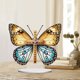 thumbnail image 5 of Decoraciones escritorio Hugtrwg 5D DIY Diamond Art mesa kit adornos Forma especial Botas Chelsea Florero Mariposa un Lado para la Oficina en el, 5 of 9