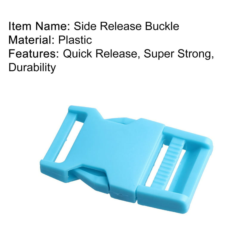 10Pcs Clips Buckles Simple Thicker Convenient Colorful Plastic