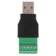 thumbnail image 2 of 2 Pcs Usb Conector Adaptador de Terminal de Blindaje de Tornillo / 5 Clavijas, 2 of 9