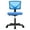 Blue, variant on JOINSUN Armless Home Office Desk Chair for Small Space, Adjustable Height, Swivel Rolling Mesh Computer Chair, Pink