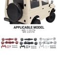 thumbnail image 4 of Vogacara RCGOFOLLOW-Kit de piezas de Metal de actualización, pieza de coche de control remoto, Kit de piezas de Metal de actualización de Kits de construcción modelo Rojo, 4 of 6