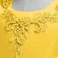 thumbnail image 5 of CPNG Girls' Elegant Sleeveless Lace & Tulle Flower Girl Dress with Embellished Bodice & Ruffled Skirt – Perfect for Weddings, Birthday Parties, and Special Occasions, 5 of 8