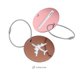thumbnail image 4 of NUOLUX 8pcs Aluminum Air Plane Pattern Luggage Tag Baggage Handbag ID Tag Name Holder with Key Ring, 4 of 4