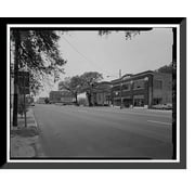 Historic Framed Print, William Scarborough House, 41 West Broad Street, Savannah, Chatham County, GA - 12, 17-7/8" x 21-7/8"
