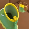 thumbnail image 4 of LYHaoo Girls Boots For School And Outdoor Play Comfortable Hooded Round Toe Toddler Footwear All Season Durable Soft Sole Sizes 9 Green(Little Kid), 4 of 6
