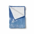 thumbnail image 2 of Golf Soft Flannel Fleece Throw Blanket, Professional Golf Ball on Tee on the Grass in Sunny Day Outdoor Sports, Cozy Plush for Indoor and Outdoor Use, 50" x 70", Violet Blue Green White, by Ambesonne, 2 of 6