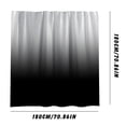 thumbnail image 2 of Leutsin Shower Curtain Polyester Shower Curtain Waterproof Bathroom Curtain, 2 of 4
