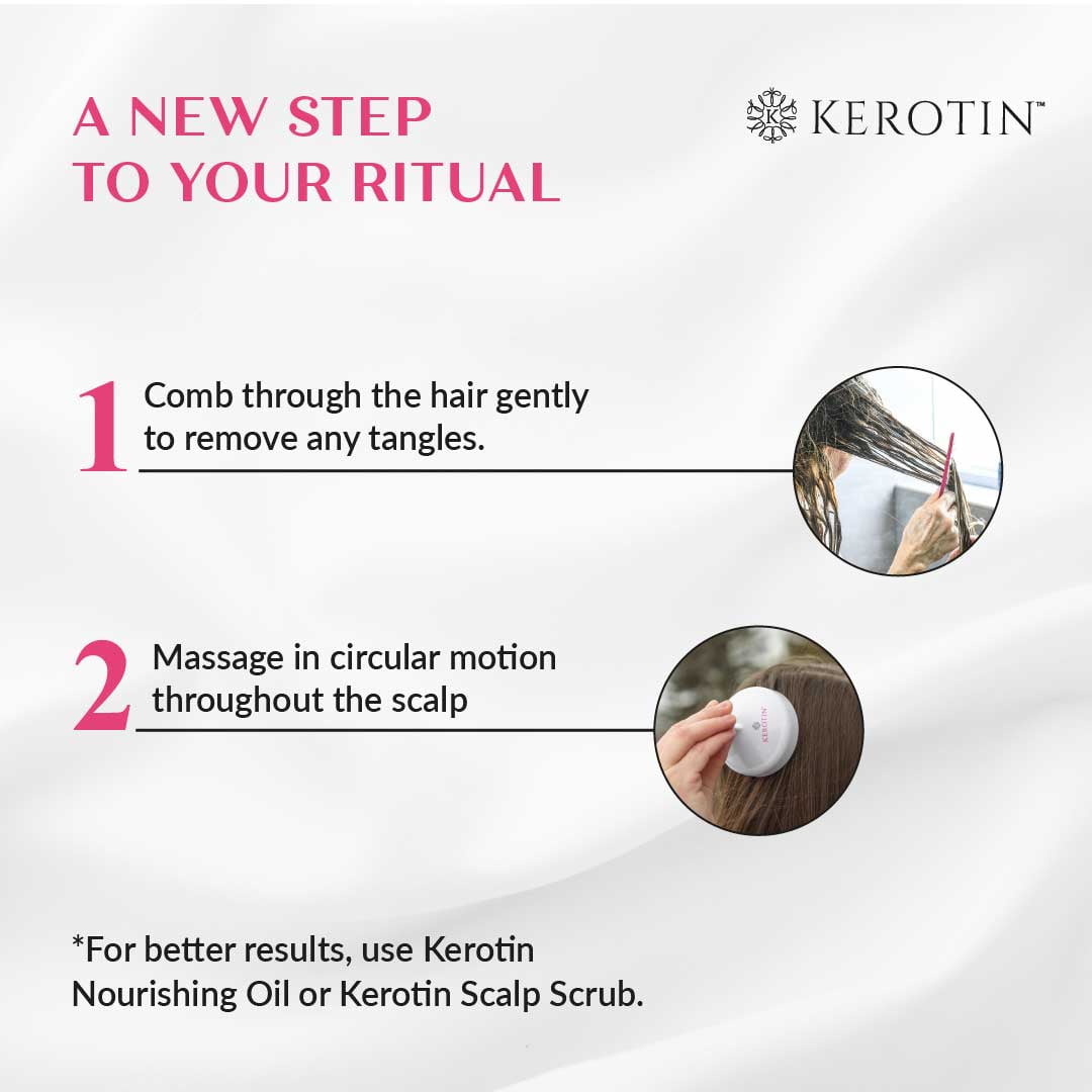 Kerotin Scalp Massager and Shampoo Brush - Promotes Hair Growth - M ade of silicone and infused with tourmaline Kerotin Scalp Massager and Shampoo Brush - Promotes Hair Growth - M ade of silicone and infused with tourmaline