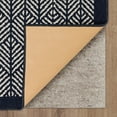 thumbnail image 5 of Mainstays LAWSON Modern Contemporary Tufted Ivory Base Blue Diamond, Machine Washable Accent Scatter Mat 30x45, Ideal for Hallway, Bedroom, Kitchen, and Laundry Room, 5 of 5