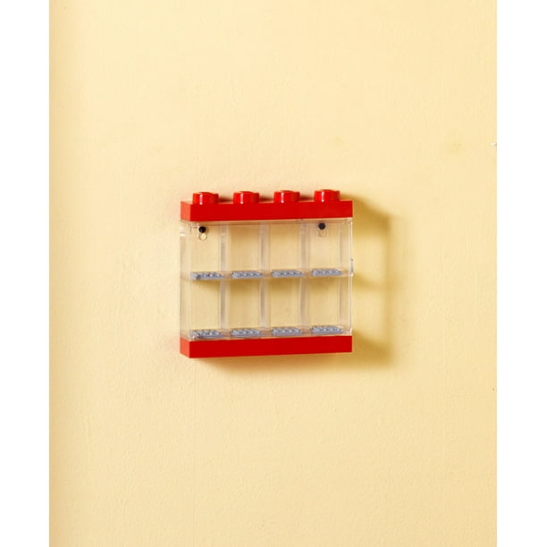 lego 8 minifigure display case