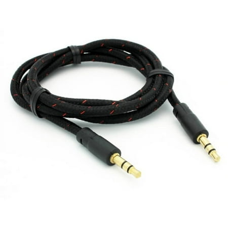 3.5mm Aux Cable Adapter Car Stereo Aux-in Audio Cord Speaker Jack Wire L3L for Amazon Kindle Fire HDX 7 HD 7 6 DX Kids Edition 8 10 Kids Edition (2019) - iPhone 6S Plus iPad Pro 9.7 Mini 4 3