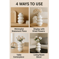 thumbnail image 3 of Ceramic Ring Vase, 3 of 10