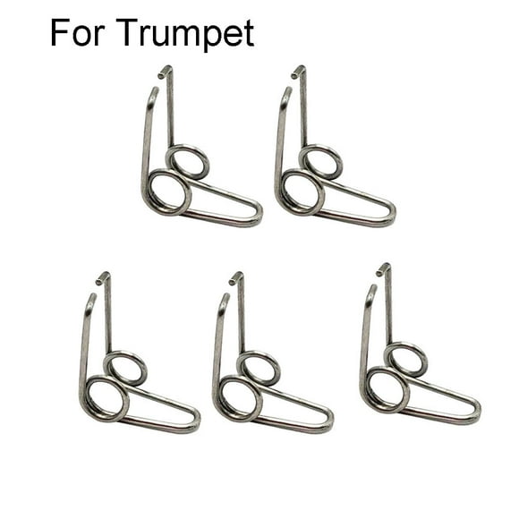 5 PCS Set Iron Trumpet Trombone Alto Horn Valve Spring Water Key Spring