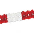 thumbnail image 1 of Beistle Company 55180-RW Pageant Garland - Red & White, 1 of 1