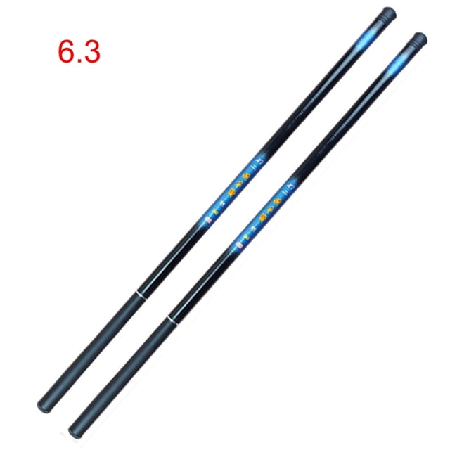 CAROOTU Thread FRP Fishing Rod Telescopic Ultralight Hard Fishing Pole for Stream Freshwater