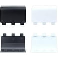 thumbnail image 5 of Battery Cover for Xbox Series X, for Xbox Series S Controller, Replacement Battery Back Door Lid Batteries Caps Shell Repair for Xbox Core Controller(2 Black + 2 White) (Black,White), 5 of 5