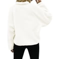 thumbnail image 6 of Yokua Thermal Fleece Jacket Button Down Fuzzy Coat for Women Warmth in Cold Weather, 6 of 10